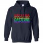 Science is real blm love is love pride Hoodie