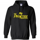 Softball my princess wears cleats Hoodie