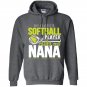 Softball nana favorite player calls me nana Hoodie