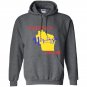 Somebody in wisconsin loves me state Hoodie