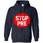 Stop pre running funny run marathon humor Hoodie