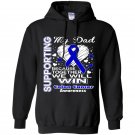 Supporting my dad colon cancer awareness Hoodie