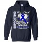 Supporting my dad colon cancer awareness Hoodie