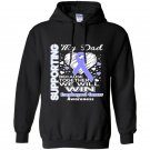 Supporting my dad esophageal cancer awareness Hoodie