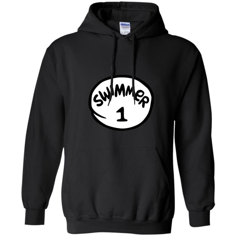 Swimmer 1 one swimmer 2 two Hoodie