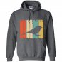 Vintage style chickadee silhouette Hoodie