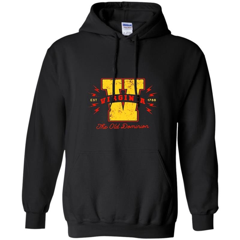 Virginia the old dominion established 1788 Hoodie