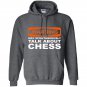 Warning may spontaneously talk about chess funny Hoodie
