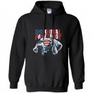 Weimaraner original pawtriot funny july 4th Hoodie