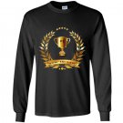 1 son in law with trophy gift for best son in law Long Sleeve Gildan