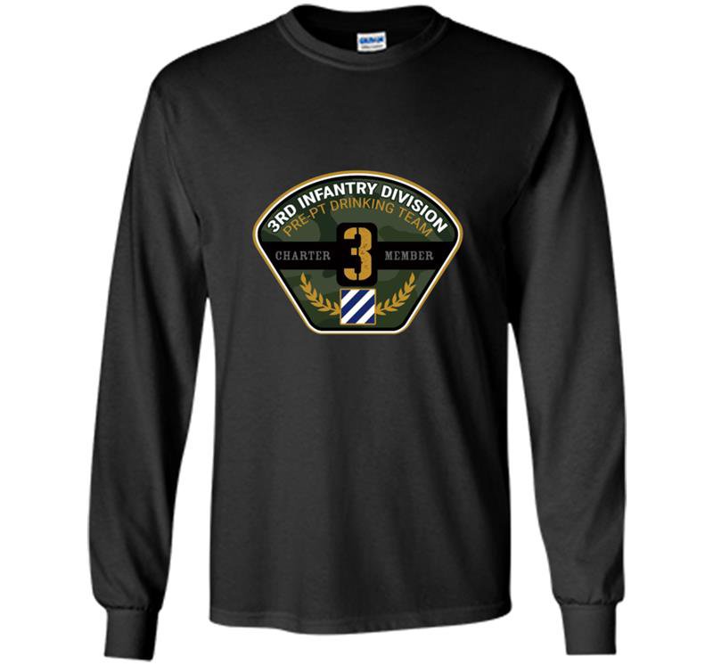 3rd infantry division drinking team Long Sleeve