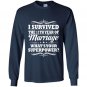 11th wedding anniversary gift ideas i survived Long Sleeve Gildan