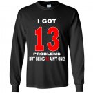 13th birthday boy funny cool gift Long Sleeve Gildan