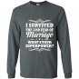 32nd wedding anniversary gift ideas i survived Long Sleeve Gildan