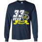 33th wedding anniversary gift 33 years strong Long Sleeve Gildan