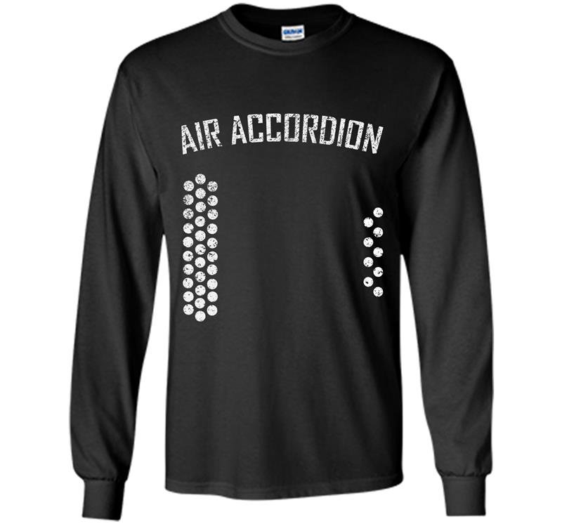 Air accordion large Long Sleeve Gildan