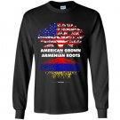American grown with armenian armenia roots Long Sleeve Gildan