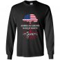 American grown with denmark danish roots Long Sleeve Gildan