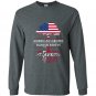 American grown with denmark danish roots Long Sleeve Gildan