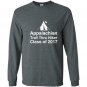 Appalachian trail thru hiker class of 2017 at tent tee Long Sleeve Gildan