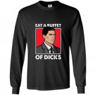 Archer eat a buffet of dicks Long Sleeve Gildan