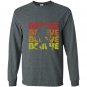 Bigfoot sasquatch i believe vintage retro Long Sleeve Gildan