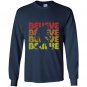 Bigfoot sasquatch i believe vintage retro Long Sleeve Gildan