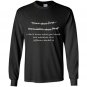 Burr shot first hamilton shot first funny tee Long Sleeve Gildan