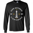 Cape hatteras lighthouse outer banks nc obx Long Sleeve Gildan