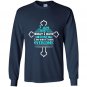 Celebrate recovery christian cross tee with quotes Long Sleeve Gildan