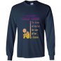 Child abuse awareness Long Sleeve Gildan