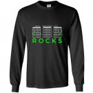 Christian god rocks guitar chords spell g o d Long Sleeve Gildan