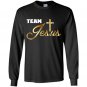 Christian team jesus tee Long Sleeve Gildan