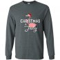 Christmas flamingo in july Long Sleeve Gildan