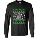 Christmas vacation ugly christmas snowflakes costume Long Sleeve Gildan