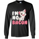 Disney pixar moana pua im no bacon graphic Long Sleeve Gildan