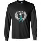 Dont forget the 22 ptsd awareness veterans support Long Sleeve Gildan