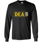 Drug enforcement administration dea agent tee Long Sleeve Gildan