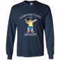 Elementary school graduate dabbing boy gift Long Sleeve Gildan