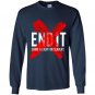 End it movement 2017 Long Sleeve Gildan