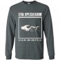 End speciesism vegan animal rights punk Long Sleeve Gildan