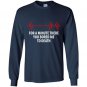 For a minute there you bored me to death Long Sleeve Gildan