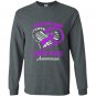 For my son crohns disease awareness Long Sleeve Gildan