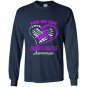 For my son crohns disease awareness Long Sleeve Gildan