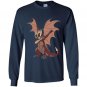 Funny dab dragon Long Sleeve Gildan