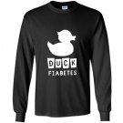Funny diabetic duck fiabetes Long Sleeve Gildan