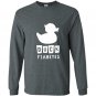 Funny diabetic duck fiabetes Long Sleeve Gildan