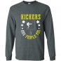 Funny kickers are people too football school gift Long Sleeve Gildan