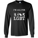Funny liberty guns bibles trump lgbt Long Sleeve Gildan
