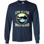 Funny livin in a van down by the river pop culture tee Long Sleeve Gildan